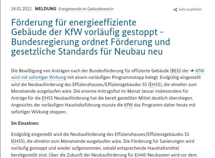 Screenprint: Von der Seite bmwi.de, am 29.01.2022