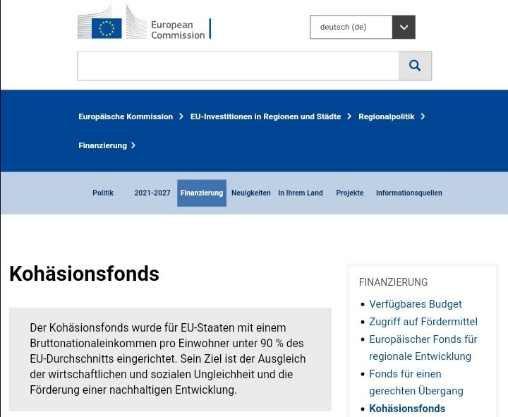 Quelle: Offizielle Seite der Gebietskörperschaft "Europäische Union", abgerufen am 03.02.2022