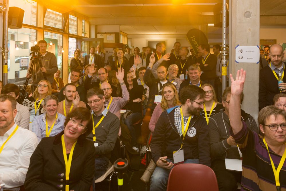 Rund 150 Teilnehmer diskutierten über die Zukunft des Banking.
