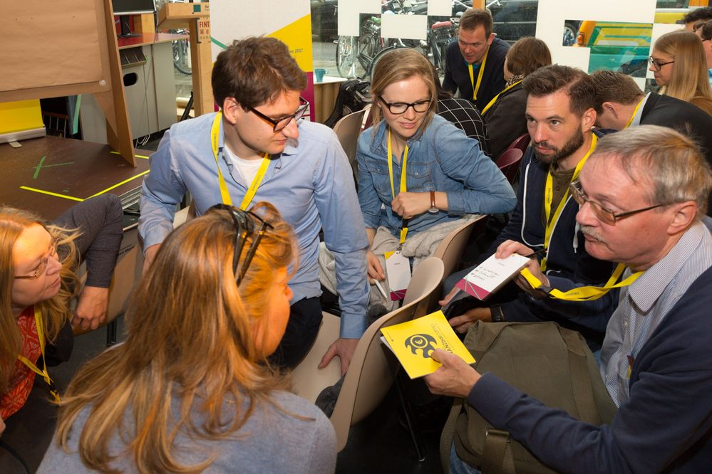 Bei einem Barcamp steht der gemeinsame Austausch im Vordergrund