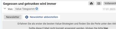 Quelle: Newsletter der GeVestor Financial Publishing Group