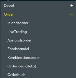 Quelle: comdirect Webseite