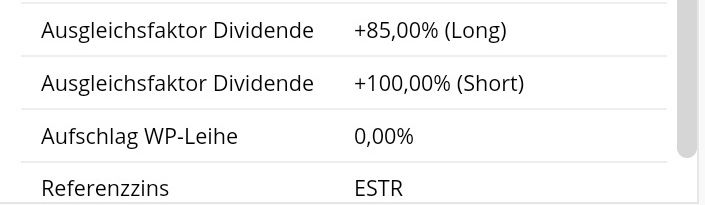 Quelle: comdirect CFD Handelssystem, Echtkonto-Ansicht, abgerufen am 07.06.2023