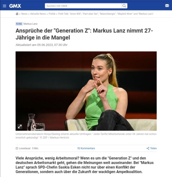 Quelle: Screenprint vom Angebot des Webanbieters gmx.de, abgerufen am 08.06.2023