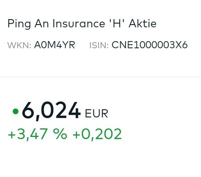 Quelle: comdirect Informer, Kundenansicht, abgerufen am 13.07.2023