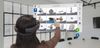 So in etwa könnte es aussehen - dann aber mit Charts etc. (Bildquelle: https://www.tekla.com/de/bimwissen/artikel-case-studies/virtual-augmented-mixed-reality)