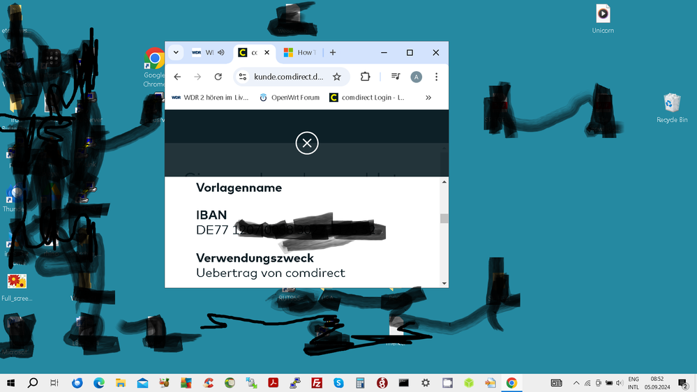 Scroll funzt in Handy-Format-Window