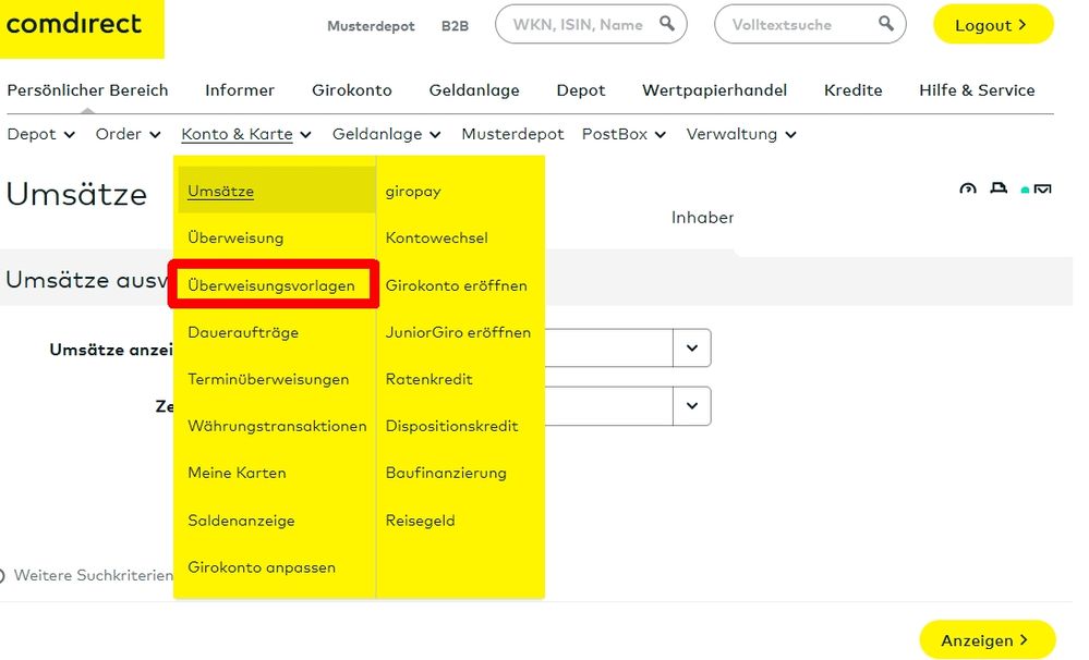 Persönlicher Bereich Konto und Karte Überweisungsvorlagen.jpg
