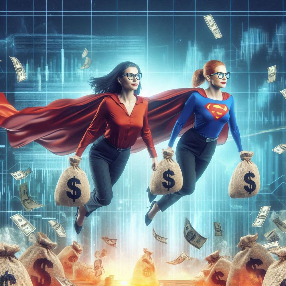 (c) Microsoft Designer. Werde garantiert mein KI-Aktien Engagement zurückfahren :-(