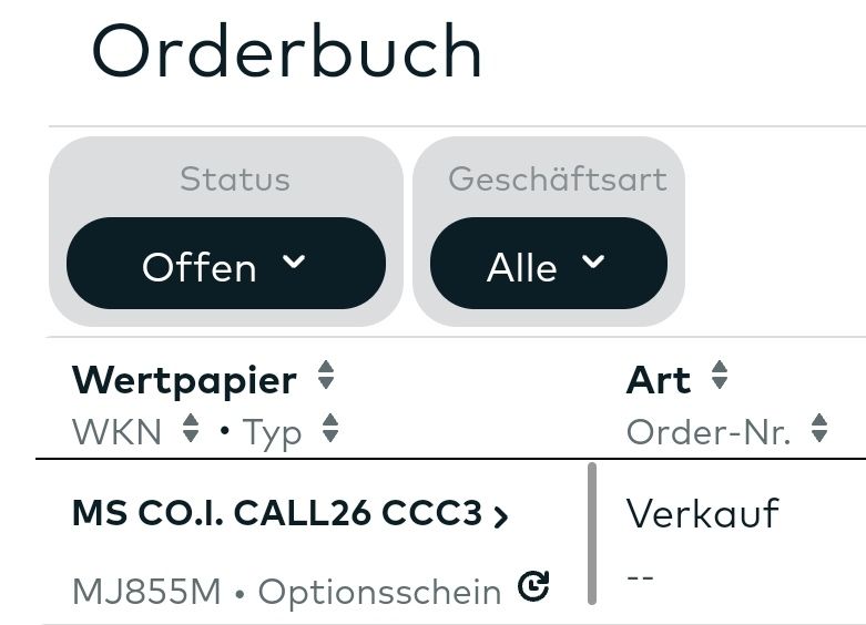 Quelle: comdirect Echtdepot, Kundenansicht (eingeloggt), 18.06.2025
