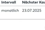 Quelle: comdirect Webseite, Kundenbereich (eingeloggt), abgerufen am 27.06.2025