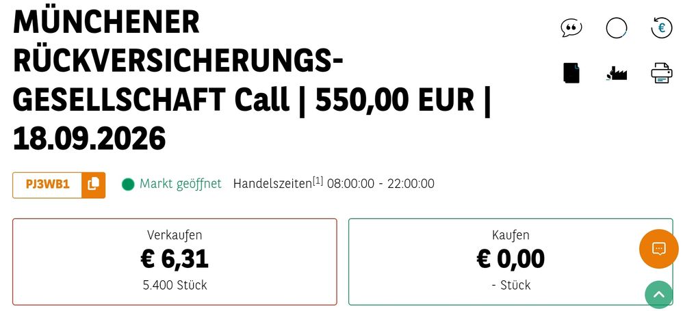 Quelle: Webseite von BNP Zertifikate, Kundenansicht, abgerufen am 11.08.2025