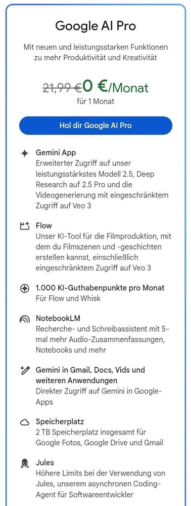 Quelle: Google Website, Kundenansicht, abgerufen am 13.08.2025