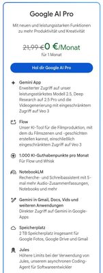 Quelle: Google Website, Kundenansicht, abgerufen am 13.08.2025
