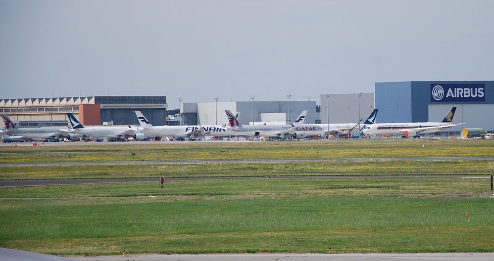 Airbus-Werk in Toulouse - aus meiner Fotoschatzkiste
