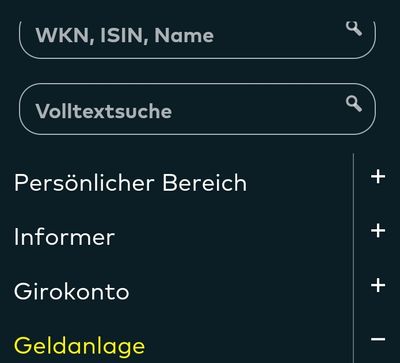 Quelle: comdirect Webseite, Kundenansicht, abgerufen am 10.09.2025
