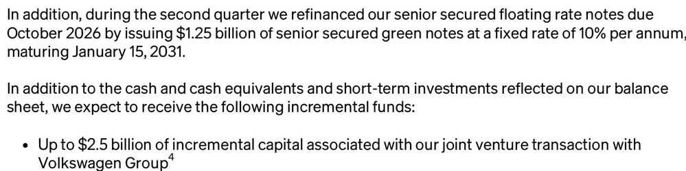 Quelle: Rivian Webseite, Investor Relations, abgerufen am 01.10.2025