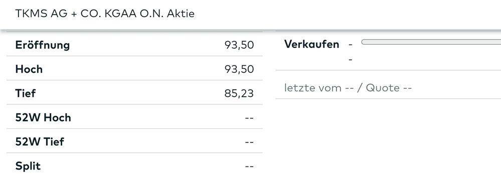 Quelle: comdirect Informer, eingeloggter Zustand/Kundenansicht, abgerufen am 21.10.2025