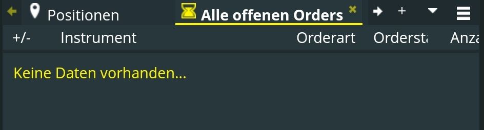 Quelle: comdirect CFD-Trader pro, Kundenansicht, abgerufen am 07.12.2025