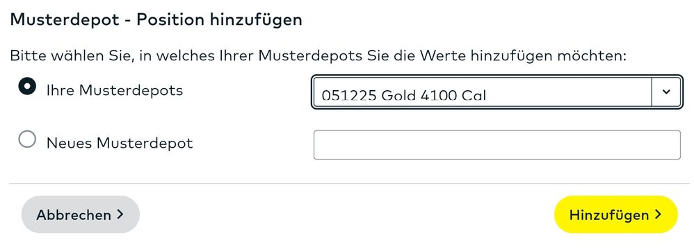 Quelle: comdirect Webseiite, eingeloggte Ansicht, abgerufen am 17.12.2025