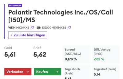 Quelle: Webseite der Börse Stuttgart, abgerufen am 19.12.2025