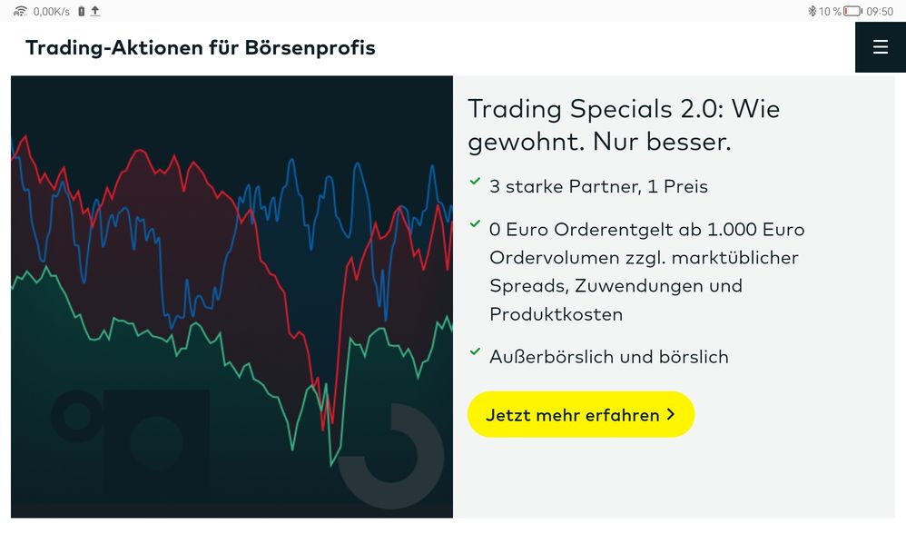 Quelle: comdirect Webseite, eingeloggter Zustand/öffentliche Ansicht, abgerufen am 03.04.2026