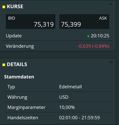 Quelle: comdirect CFD-Trader pro, Kundenansicht, abgerufen am 2704.2026