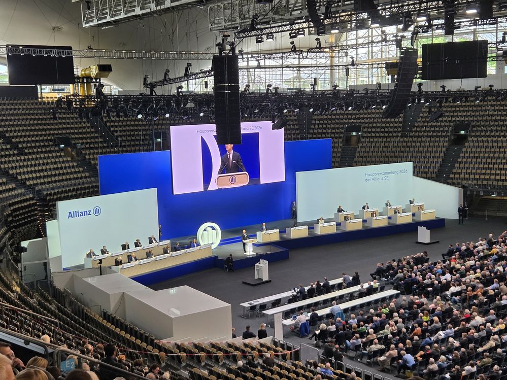 Allianz Hauptversammlung: Rede des Vorstandsvorsitzenden Oliver Bäte