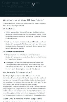 Quelle: comdirect Webseite, abgerufen am 23.05.2026