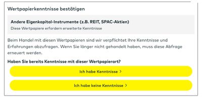 Quelle: comdirect Webseite, Ordermaske eines REIT, abgerufen am 25.05.2026 20:48 Uhr