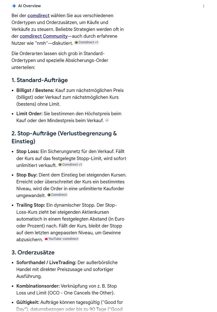 Quelle: Google AI, öffentliche Ansicht nach Kundeneingabe, abgerufen am 09.06.2026