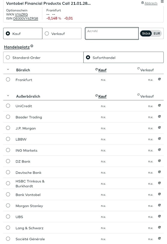 Quelle: comdirect Webseite, eingeloggter Zustand, abgerufen am 10.06.2026