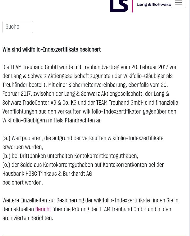 Quelle: wikifolio Webseite, öffentliche Ansicht, abgerufen am 15.06.2026