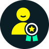 Jubiläumsquizzer-Badge