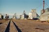 Historischer General Mills-Getreidespeicher in Newdale Idaho, an der ID-33-Highway gelegen - leider inzwischen abgerissen (aus meiner Fotokiste)