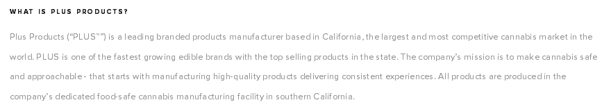 Screenprint aus dem IR-Bereich des Unternehmens