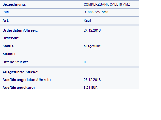 Quelle: Orderbuch des 2. Brokers des Glücksdrachen-Echtdepots