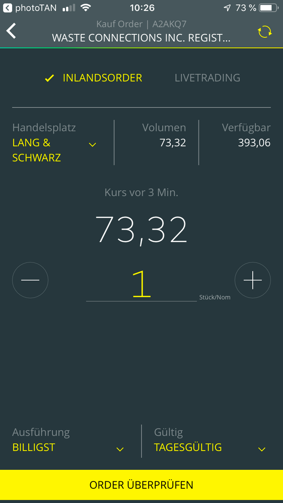 Trading App WKN A2AKQ7.png