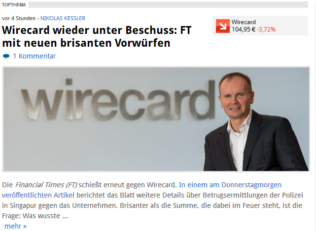 Quelle: Aus dem Internet-Angebot des Unternehmens Börsenmedien AG aus Kulmbach