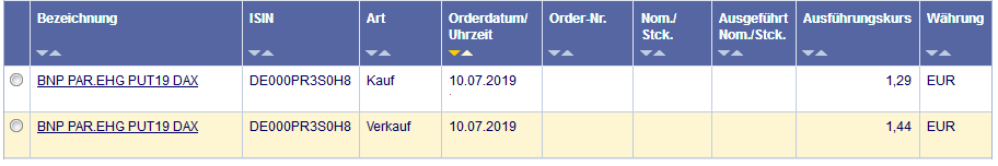 Quelle. Glücksdrachen Echtdepot bei meinem Zweitbroker
