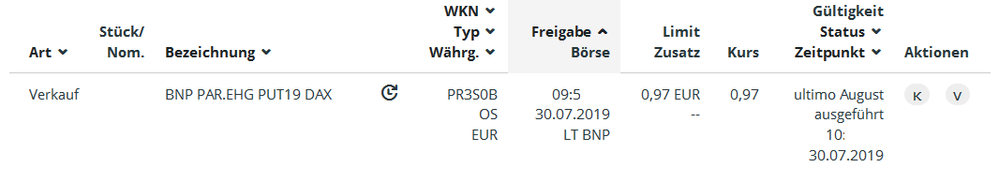 Quelle: Glücksdrachen Echtdepot bei meinem Zweitbroker in Quickborn