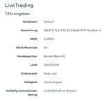 Nach dem Klick auf "Weiter" bin ich schon in der Freigabemaske...