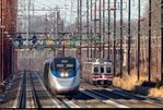 Amtrak Acela Express #2020 in Bensalem, Pennsylvania, Quelle: www.railpictures.net