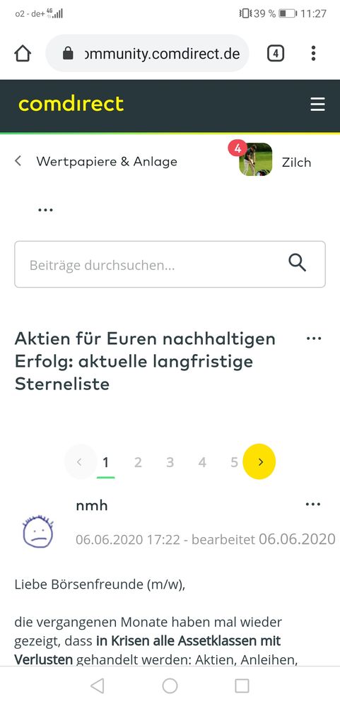 Danach, oben rechts ist das Infotool erschienen
