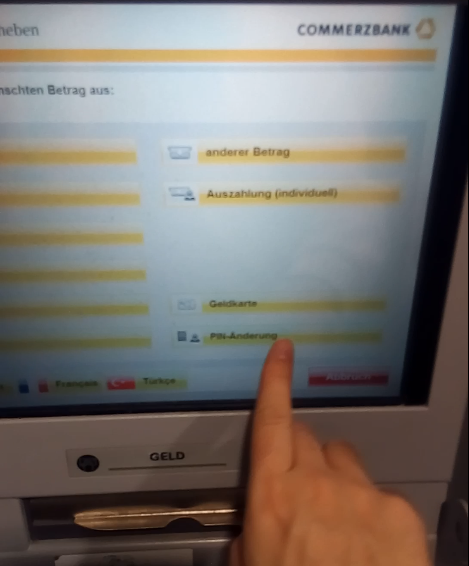 Gelost Anderung Der Geheimzahl Der Girocard Funktioniert Comdirect