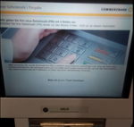 4. Eine neue Geheimzahl wurde eingegeben.