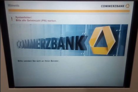 9. Die endgültige Fehlermeldung und der Grund warum ich überhaupt darüber hier schreibe.