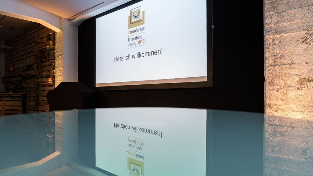 Der finanzblog award 2015 findet am Abend des ersten Finanzbarcamp-Tages statt.