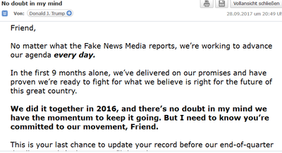 Aus einer Mail vom 28.09.2017