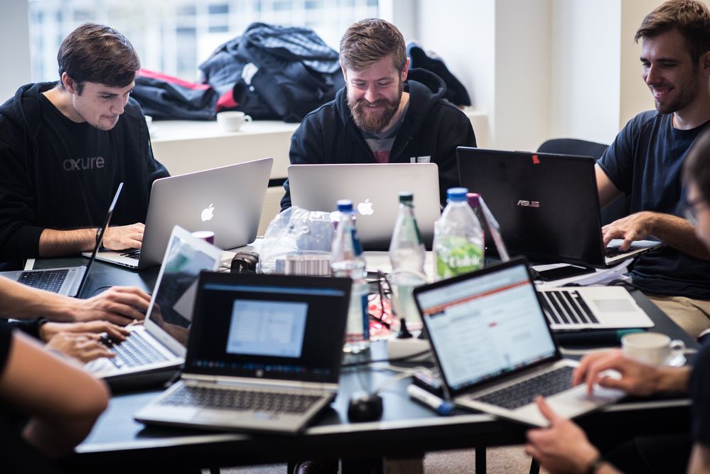 48 Stunden hatten die Teams Zeit, neue Softwareprodukte zu entwickeln